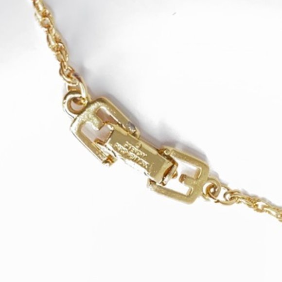 Authentic Vintage Givenchy Gold Tone Necklace - Picture 6 of 7